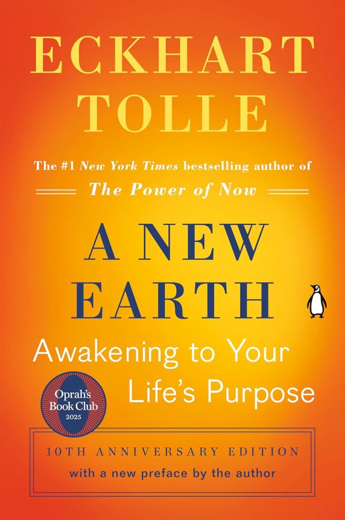 Cover of Eckhart Tolle's book "A New Earth"